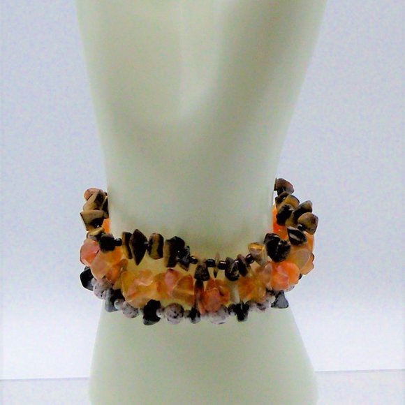 Hand Crafted Jewelry - 3 Handcrafted Stretchy Bead Bracelets